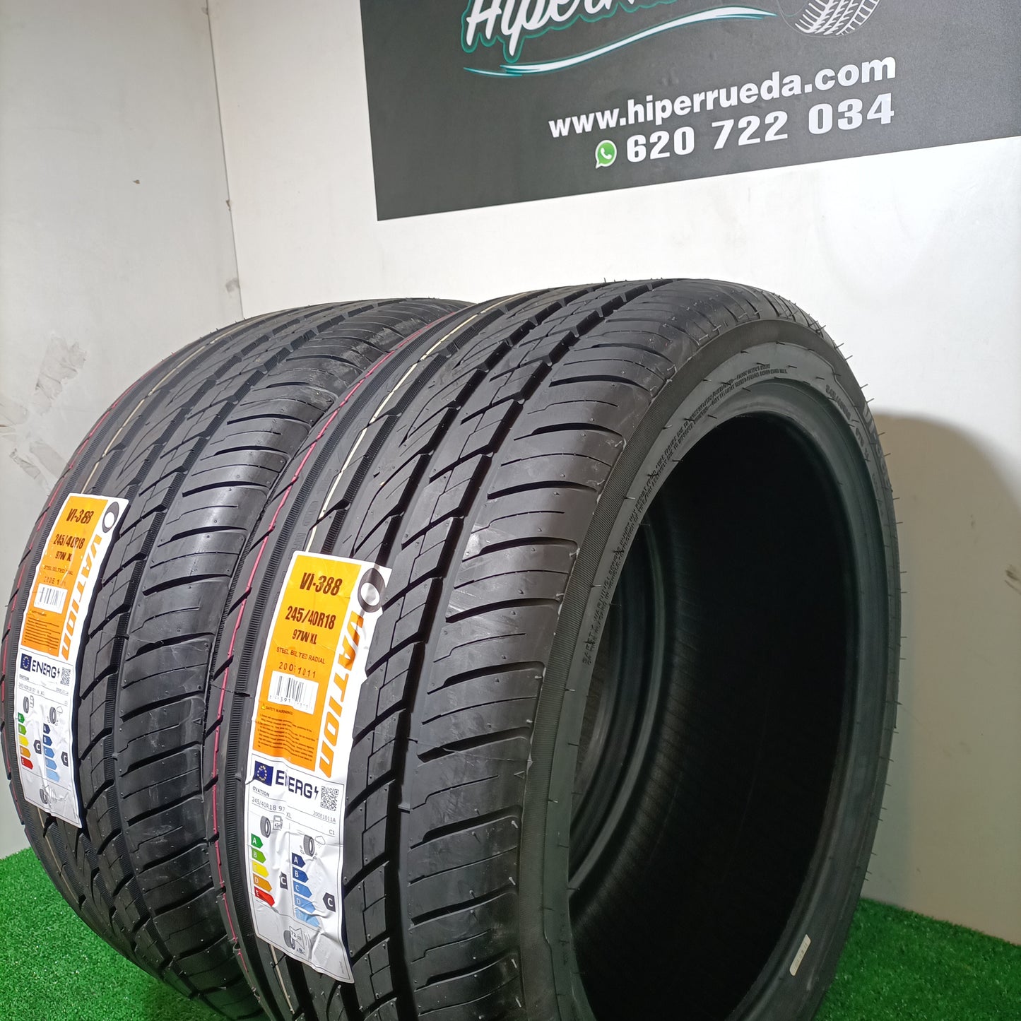 245 40 18 97W XL OVATION VI-388 /PRECIO UNIDAD, ENVÍO GRATIS.