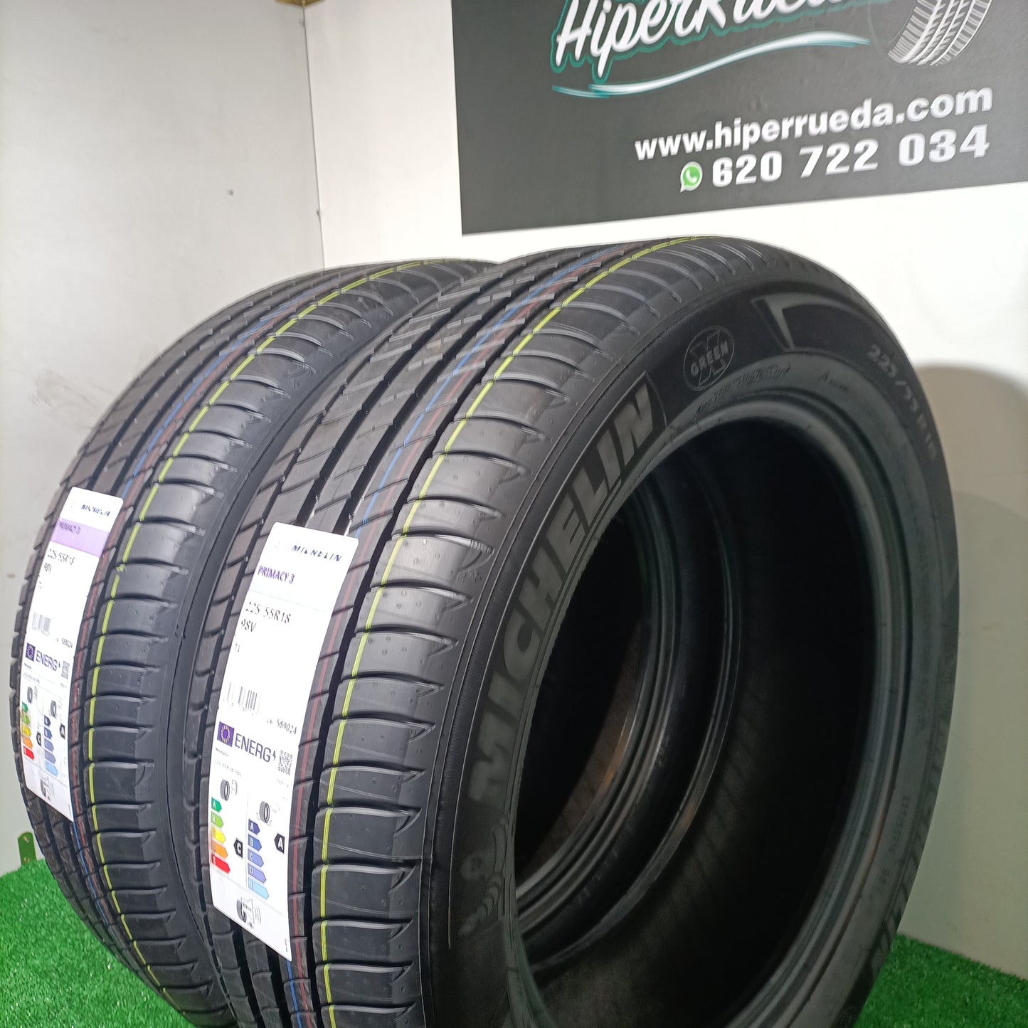 225 55 18 98V MICHELIN PRIMACY 3 /PRECIO UNIDAD, ENVÍO GRATIS.