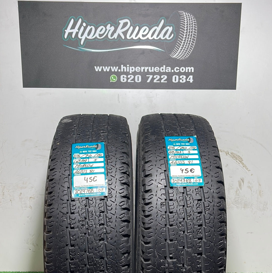 215 70 15C 109/107S MICHELIN AGILIS 81