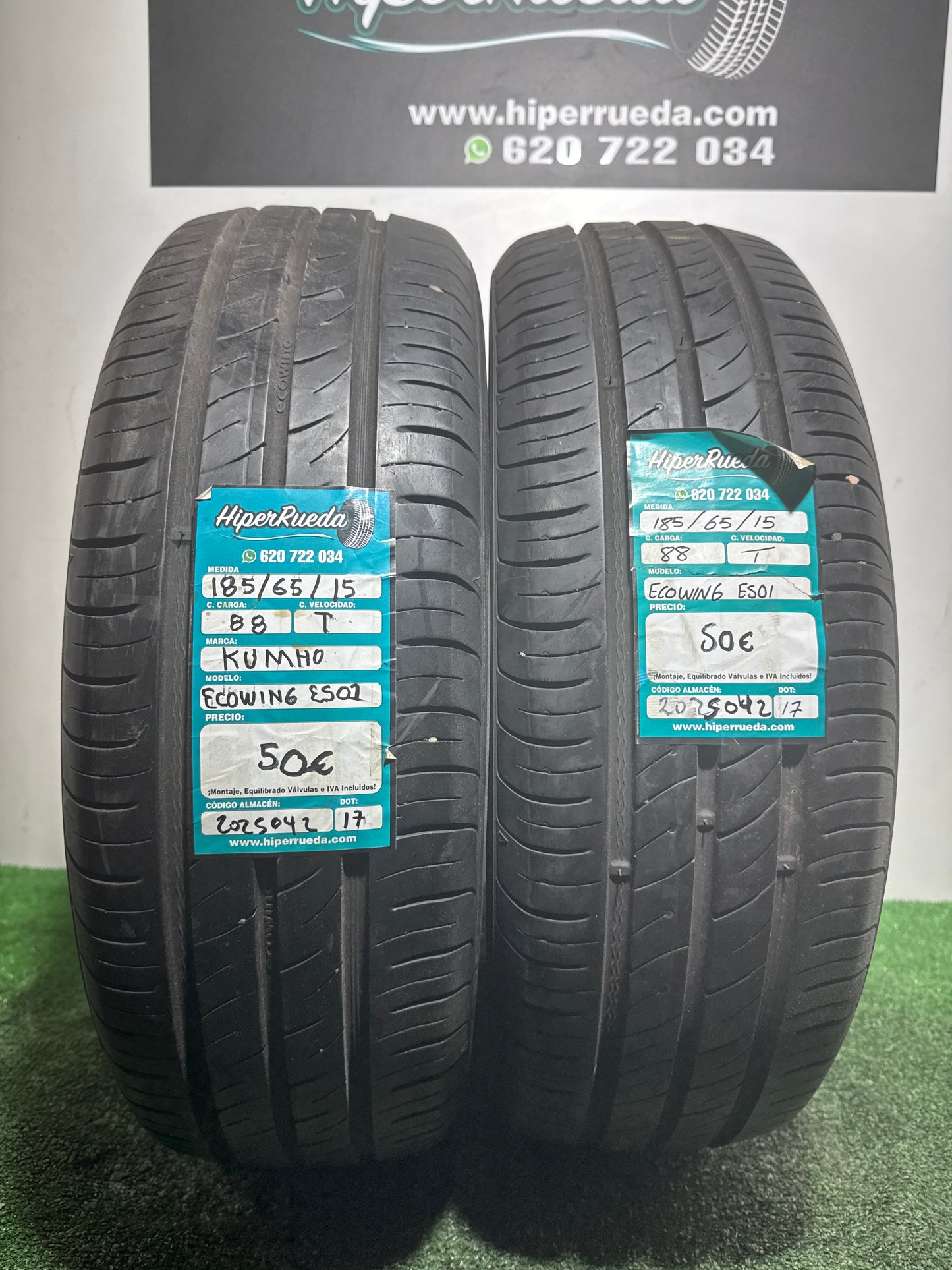 185 65 15 88T KUMHO ECOWING ES01