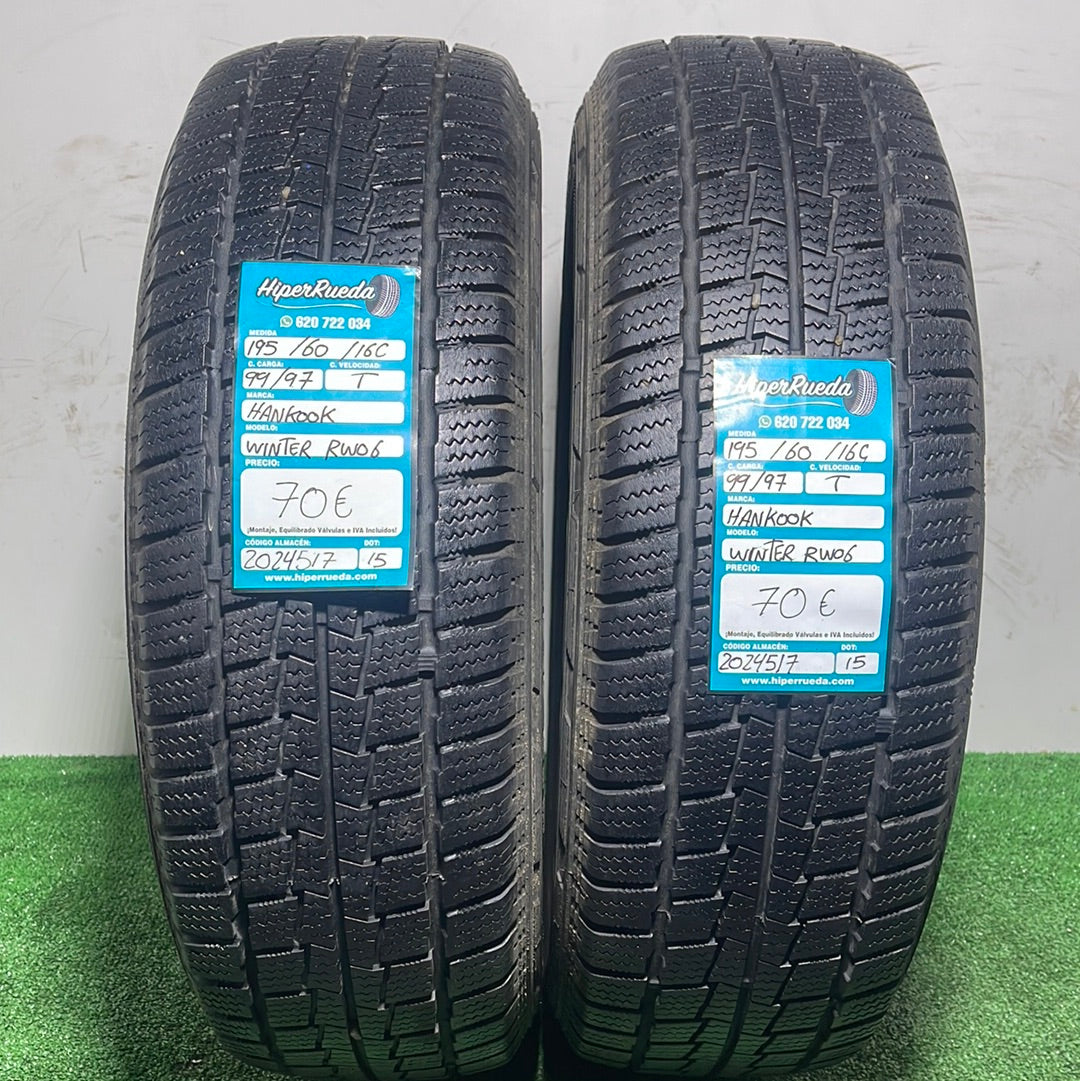 195 60 16C 99/97 T HANKOOK WINTER