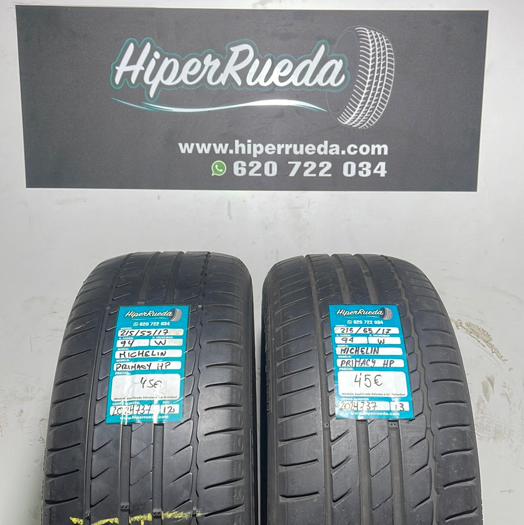 215 55 17 94W MICHELIN PRIMACY HP