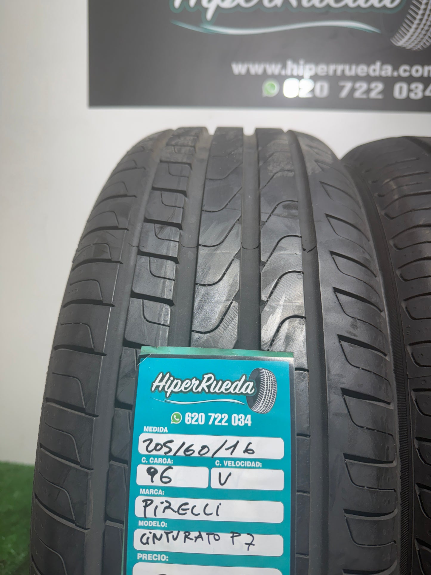 205 60 16 96V PIRELLI CINTURATO P7