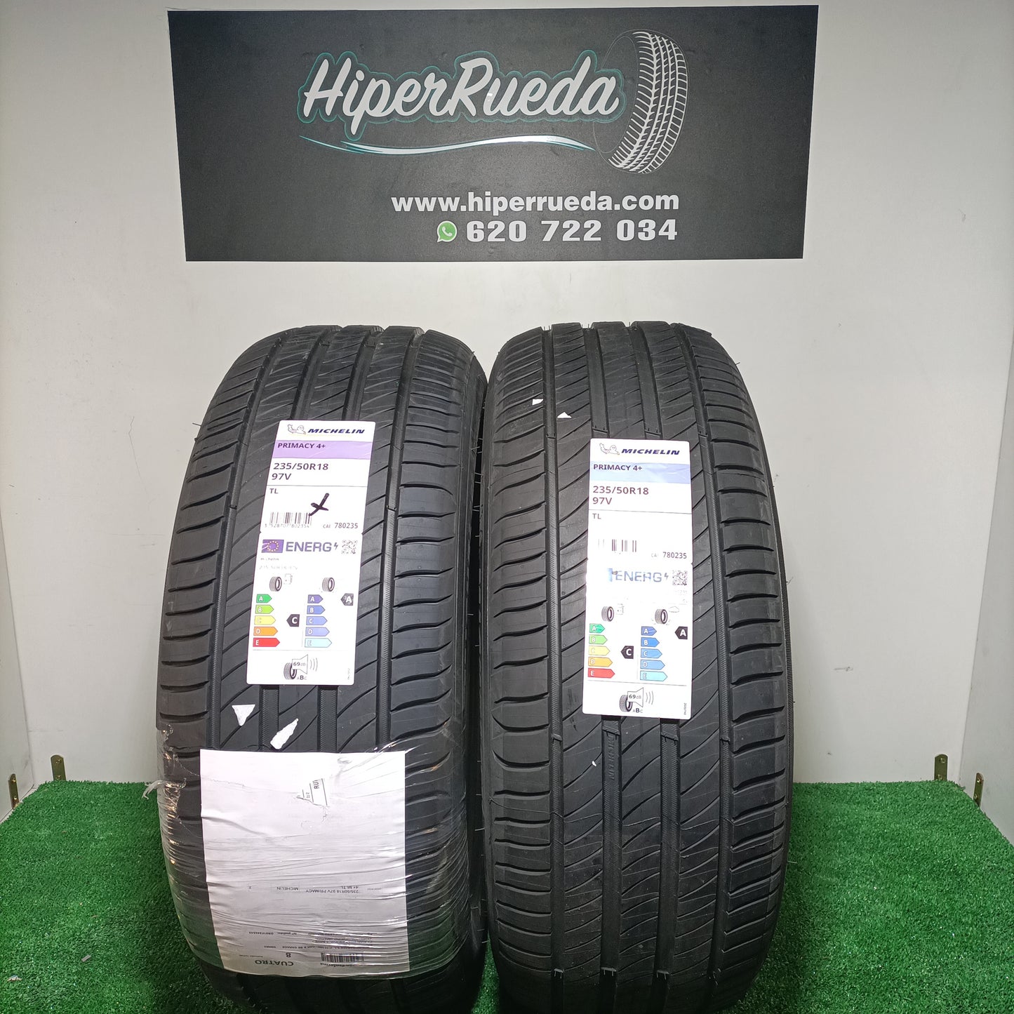 235 50 18 97V MICHELIN PRIMACY 4+  /PRECIO UNIDAD,  ENVÍO GRATIS.