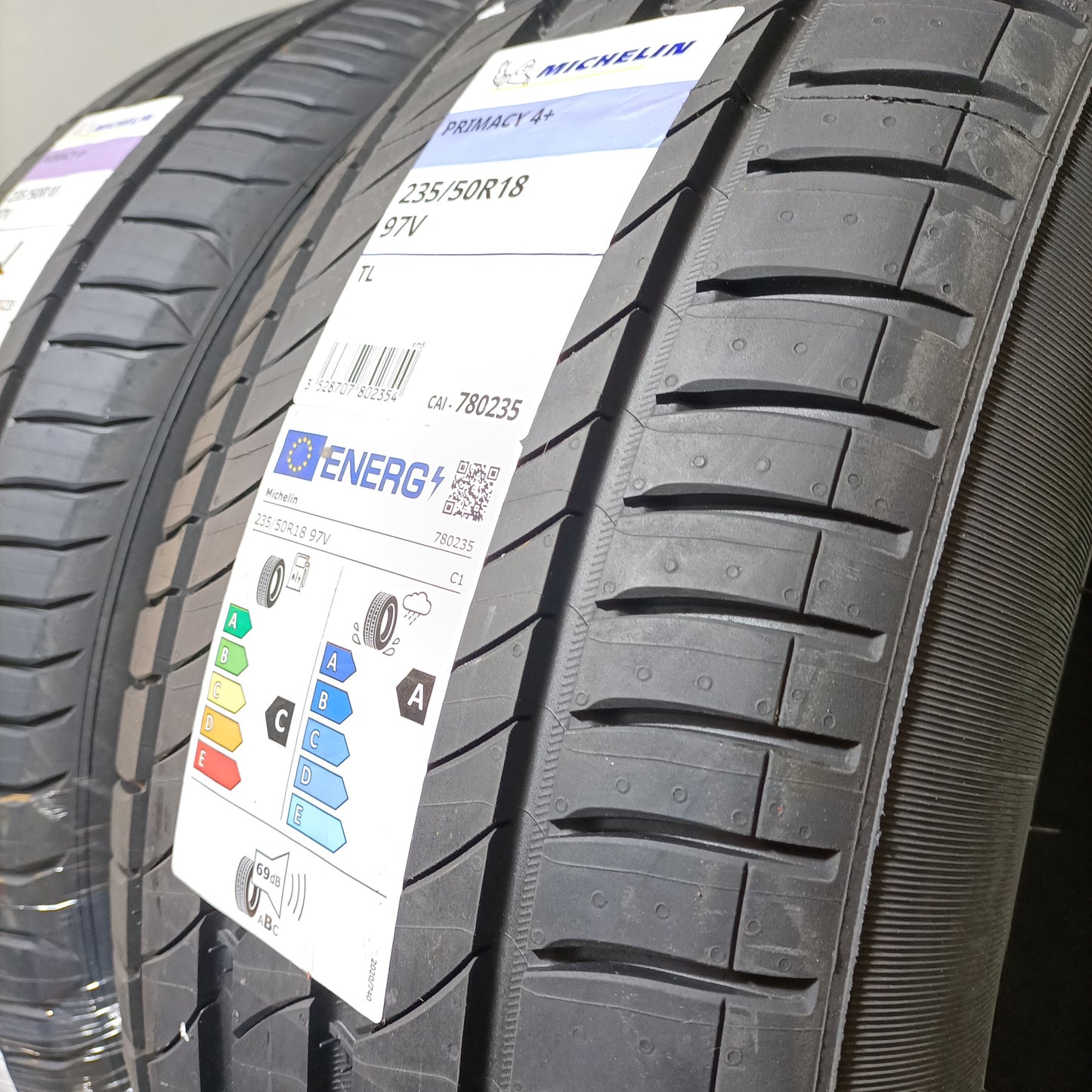 235 50 18 97V MICHELIN PRIMACY 4+  /PRECIO UNIDAD,  ENVÍO GRATIS.