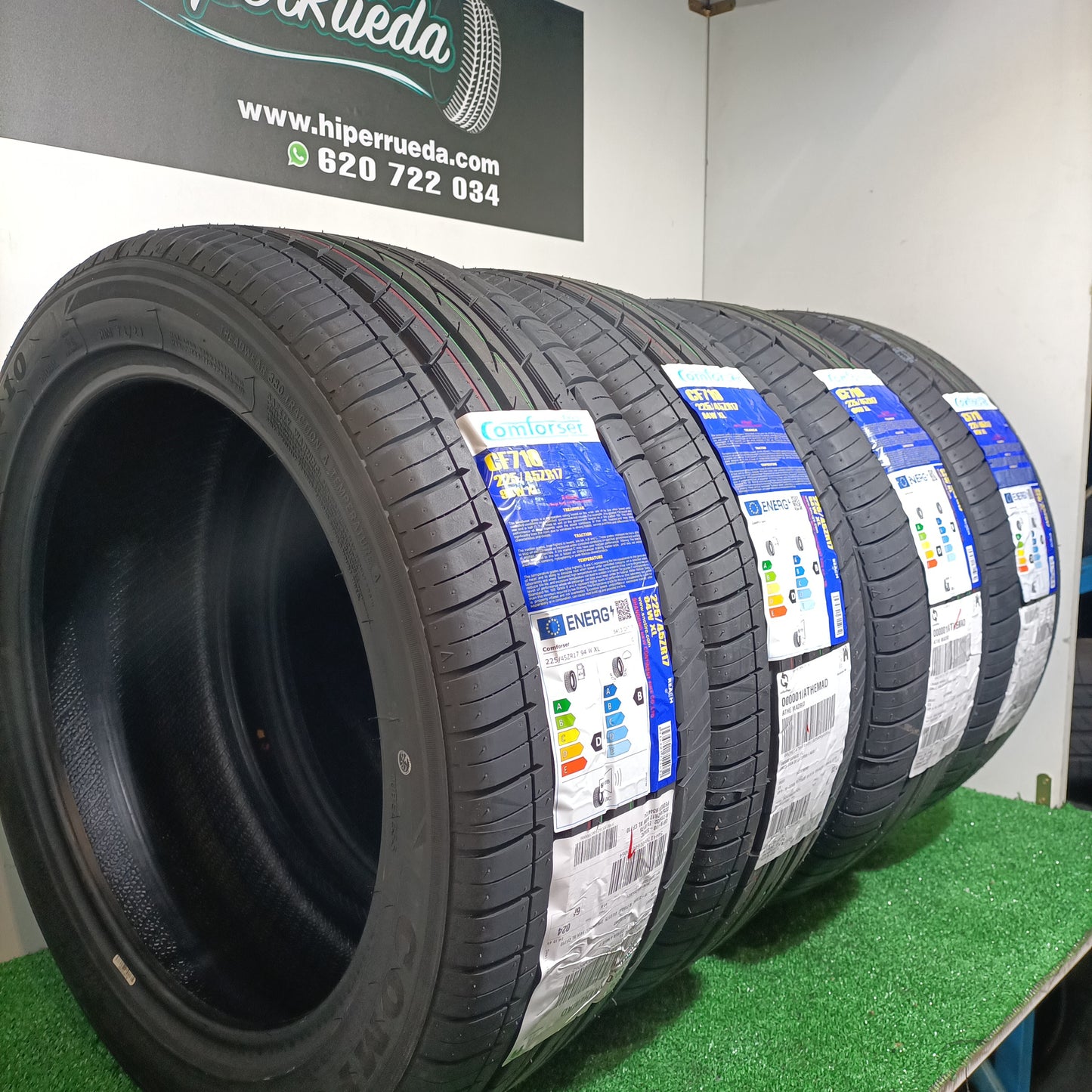 225 45 17 94W XL COMFORSER TIRES CON PROTECCIÓN DE LLANTA  /PRECIO UNIDAD,  ENVÍO GRATIS.