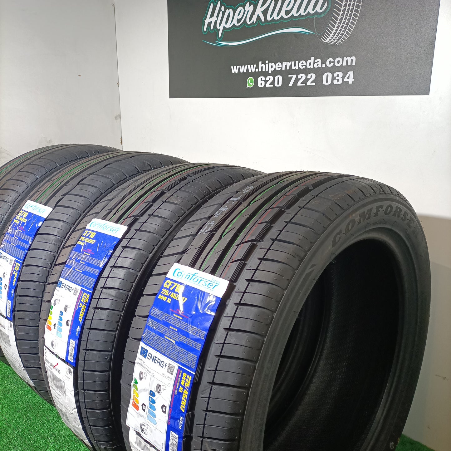 225 45 17 94W XL COMFORSER TIRES CON PROTECCIÓN DE LLANTA  /PRECIO UNIDAD,  ENVÍO GRATIS.