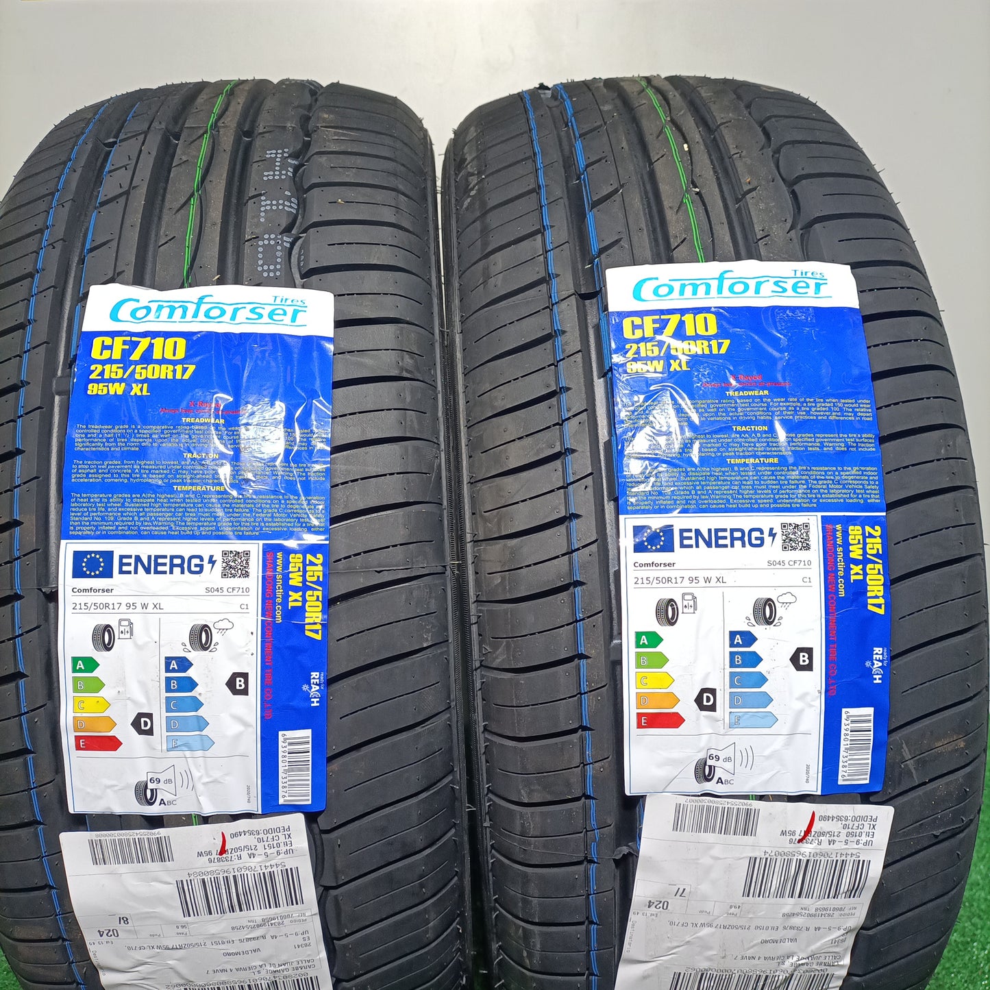 215 50 17 95W XL COMFORSER TIRES CF 710 CON PROTECCIÓN DE LLANTA  /PRECIO UNIDAD,  ENVÍO GRATIS.