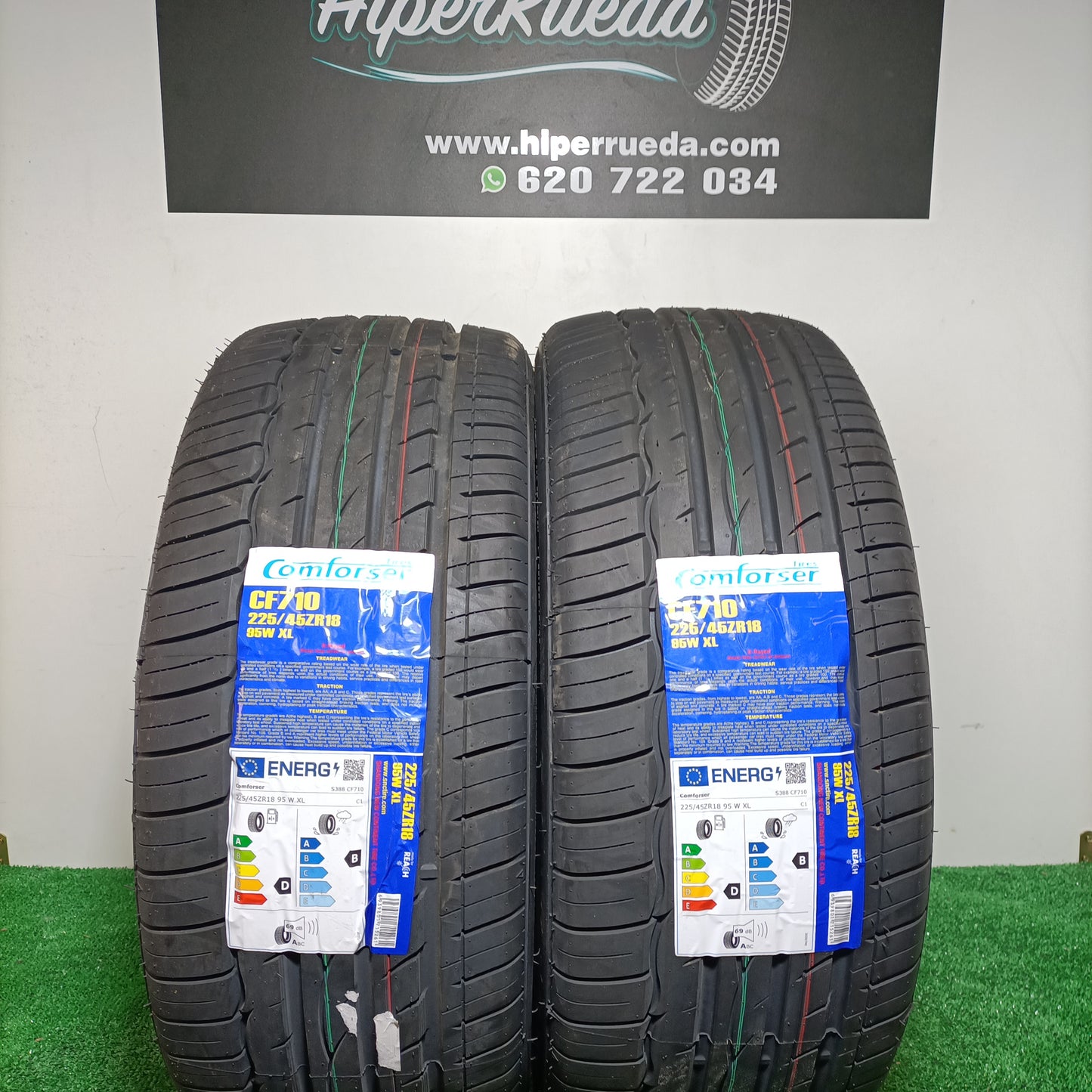 225 45 18 95W XL CF 710 COMFORSER TIRES CON PROTECCIÓN DE LLANTA  /PRECIO UNIDAD,  ENVÍO GRATIS.