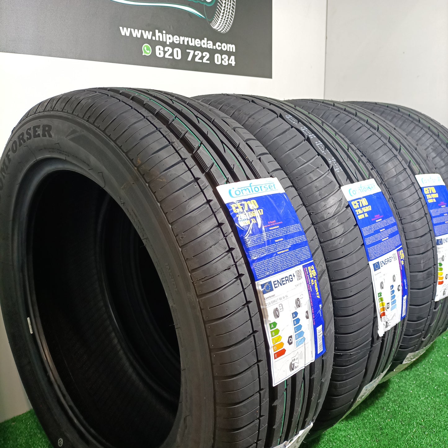 215 55 17 98W XL COMFORSER TIRES, CON PROTECCIÓN DE LLANTA  /PRECIO UNIDAD,  ENVÍO GRATIS.