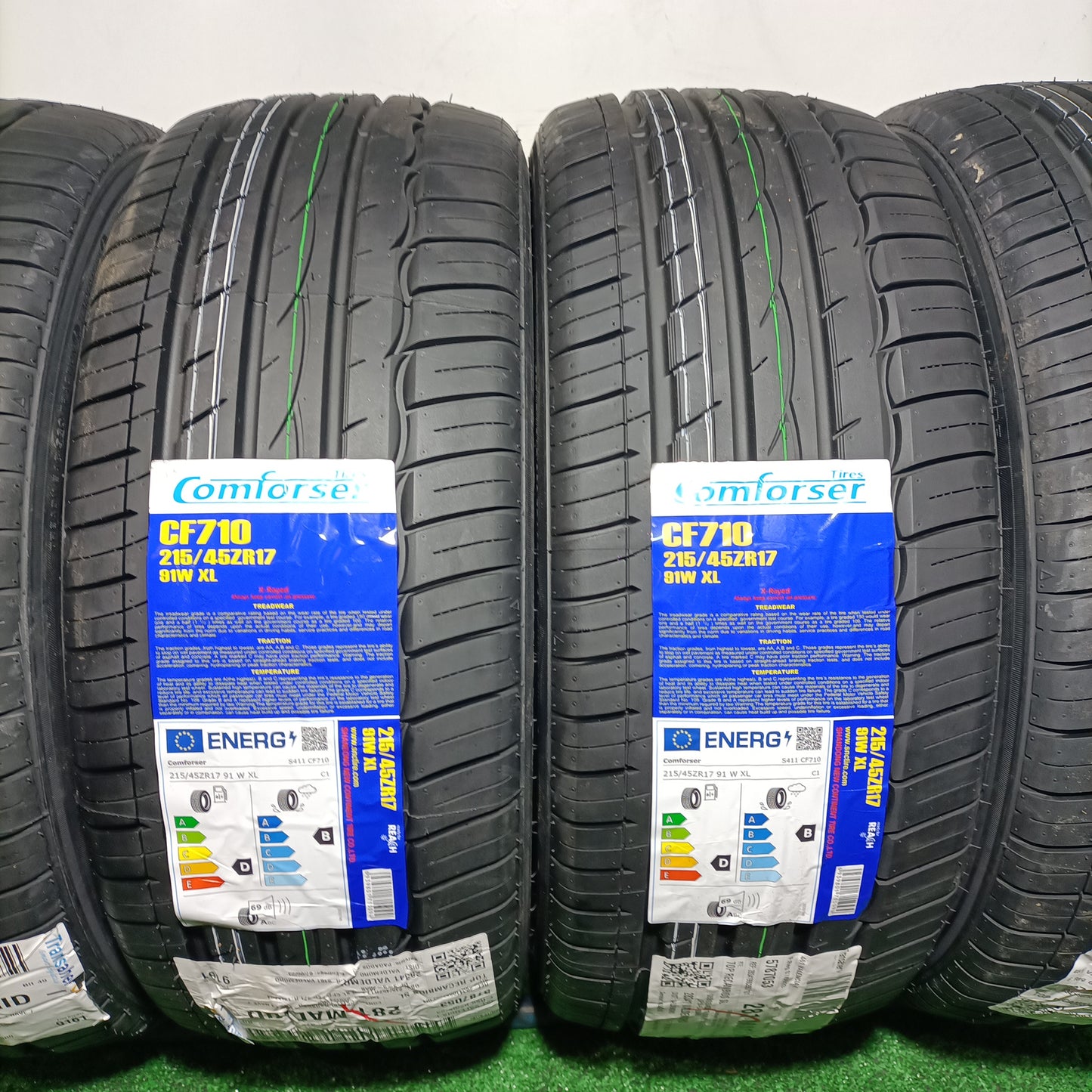 215 45 17 91W XL CF 710 COMFORSER TIRES, CON PROTECCIÓN DE LLANTA  /PRECIO UNIDAD,  ENVÍO GRATIS.