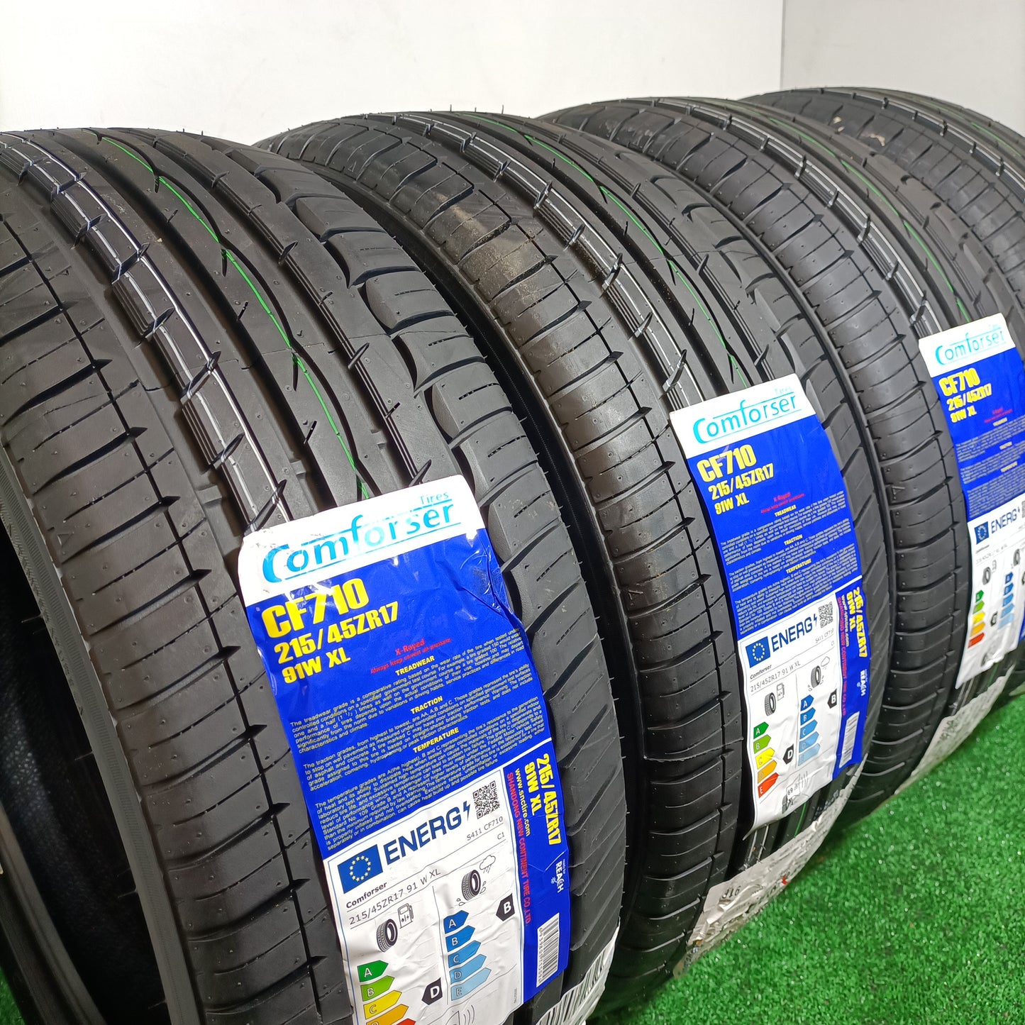 215 45 17 91W XL CF 710 COMFORSER TIRES, CON PROTECCIÓN DE LLANTA  /PRECIO UNIDAD,  ENVÍO GRATIS.