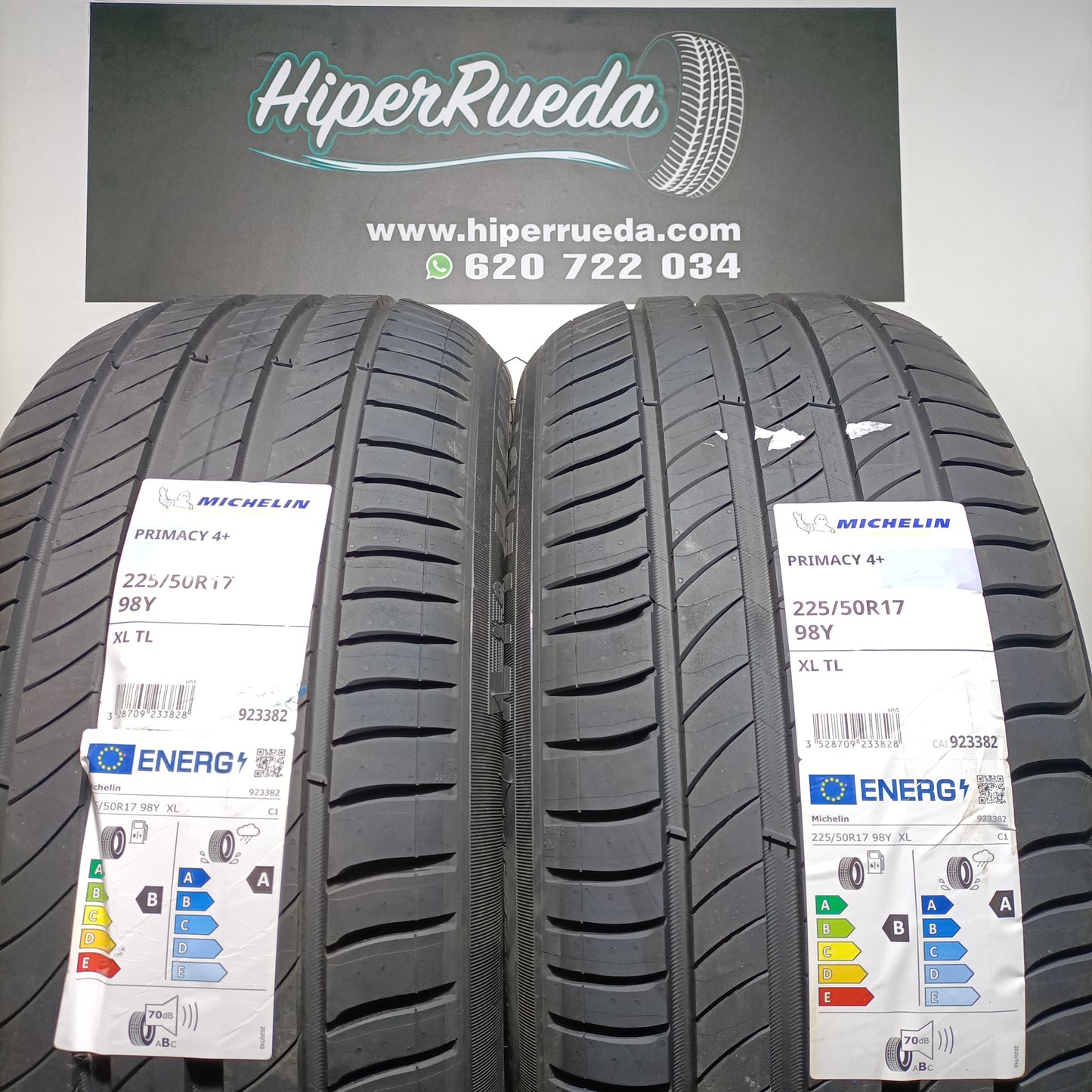 225 50 17 98Y XL TL MICHELIN PRIMACY 4+  /PRECIO UNIDAD,  ENVÍO GRATIS.