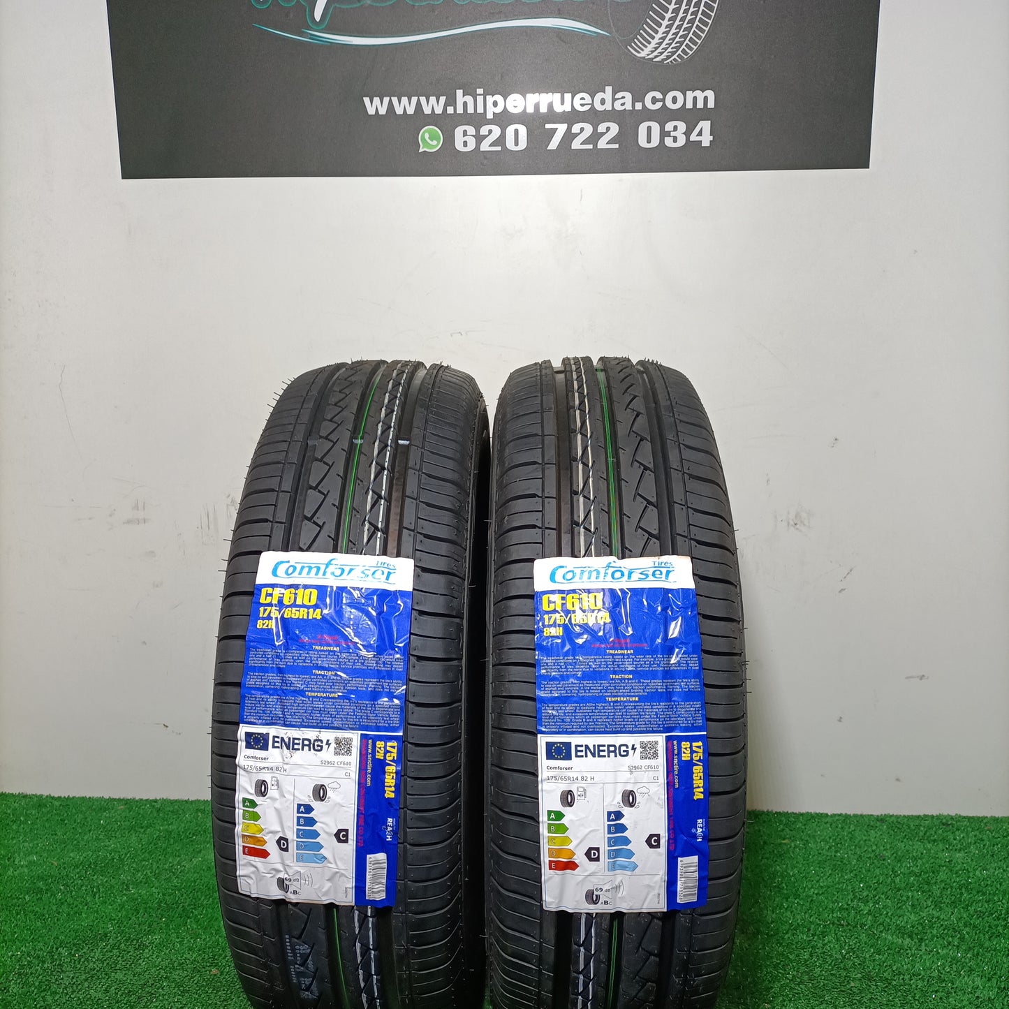 175 65 14 82H COMFORSER TIRES CF610 CON PROTECCIÓN DE LLANTA  /PRECIO UNIDAD,  ENVÍO GRATIS.