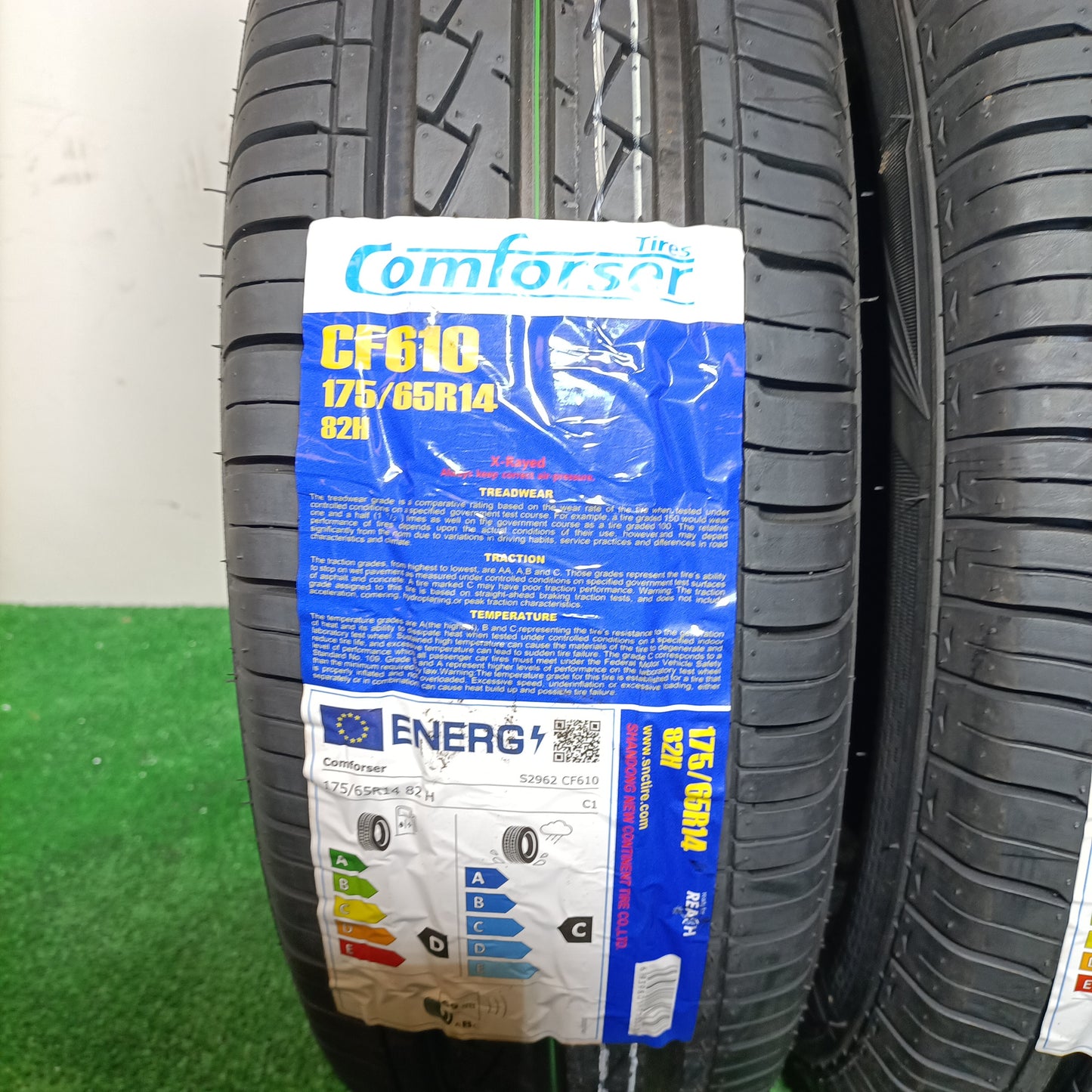 175 65 14 82H COMFORSER TIRES CF610 CON PROTECCIÓN DE LLANTA  /PRECIO UNIDAD,  ENVÍO GRATIS.