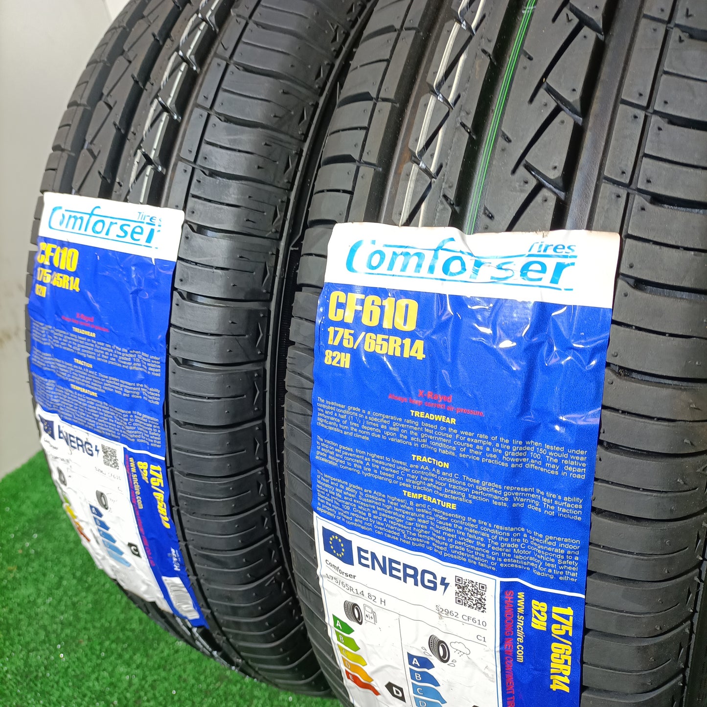 175 65 14 82H COMFORSER TIRES CF610 CON PROTECCIÓN DE LLANTA  /PRECIO UNIDAD,  ENVÍO GRATIS.