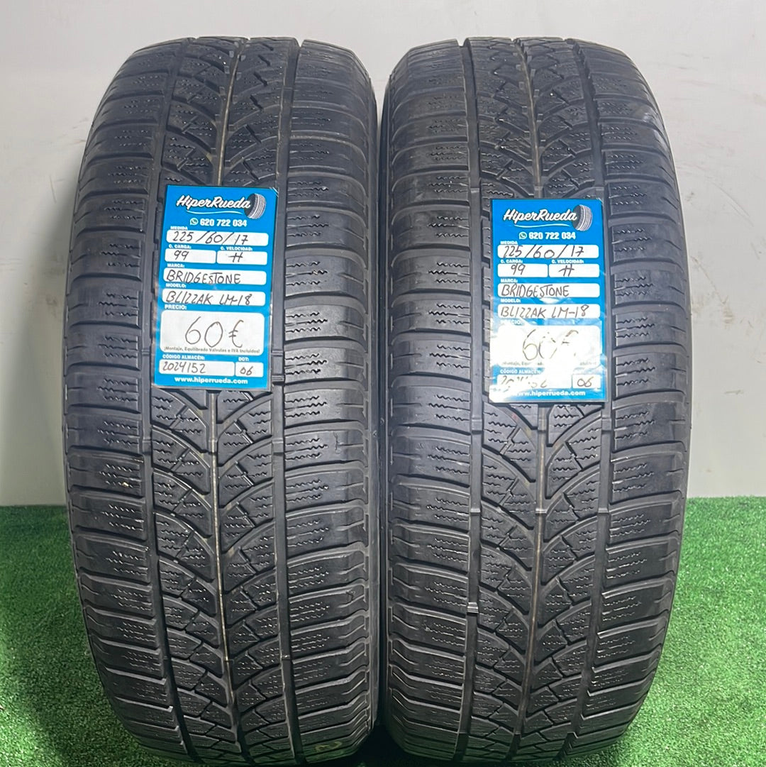 225 60 17 99H BRIDGESTONE BLIZZAK LM-18