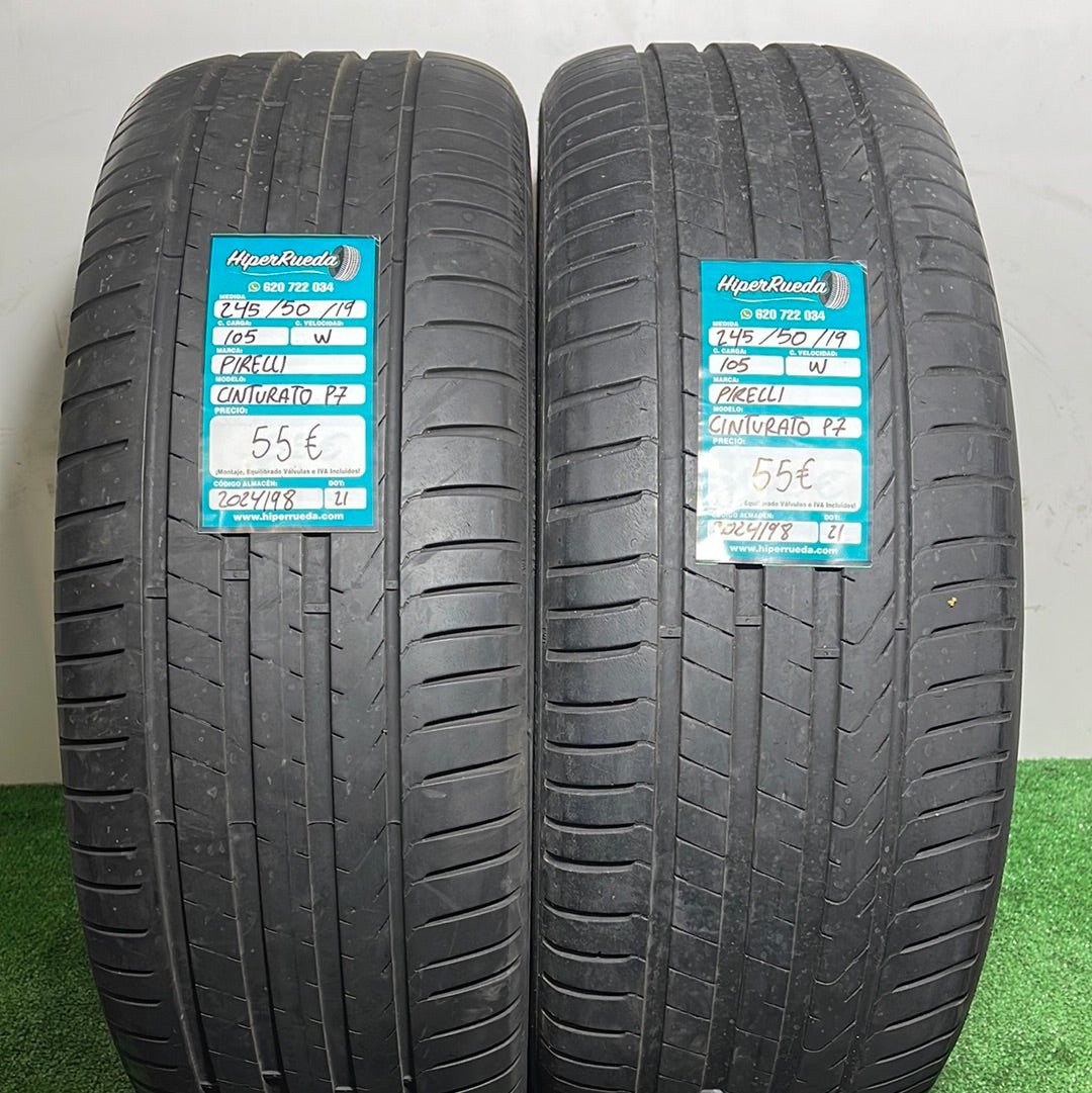 245 50 19 105W PIRELLI CINTURATO P7