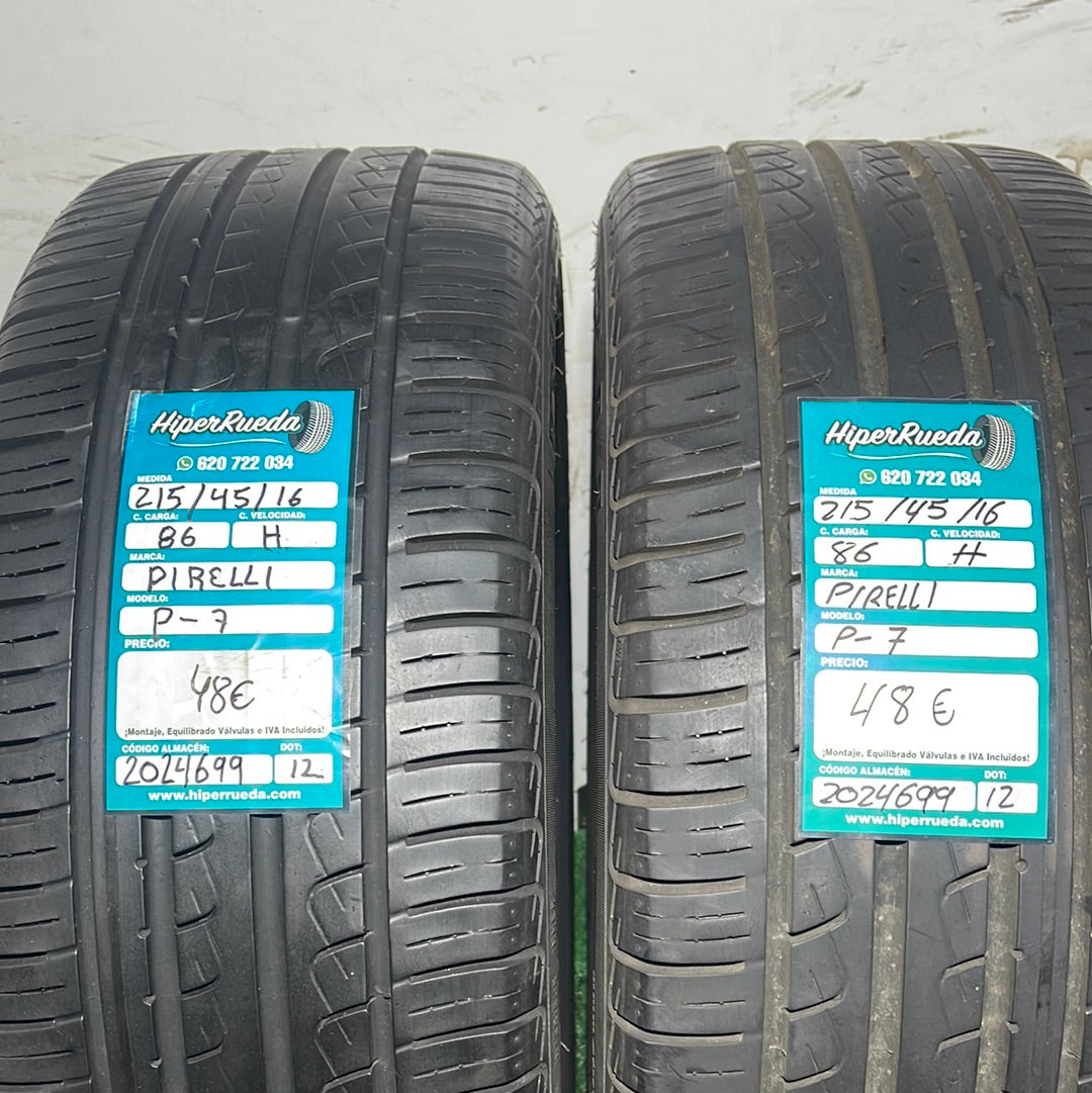 215 45 16 86H PIRELLI P-7