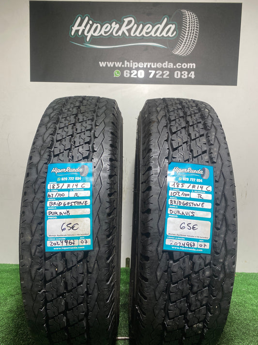 185 R14C 102/100R BRIDGESTONE DURAVIS