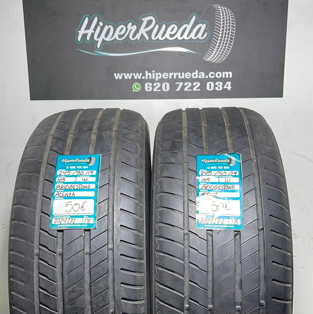 245 50 19 105W BRIDGESTONE ALENZA