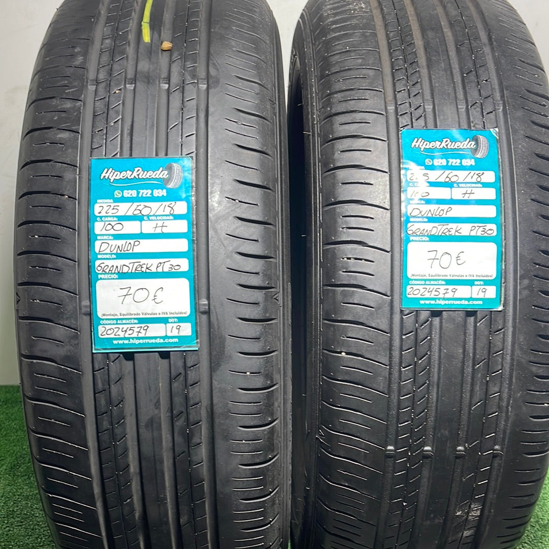 225 60 18 100H DUNLOP GRANDTREK PT30