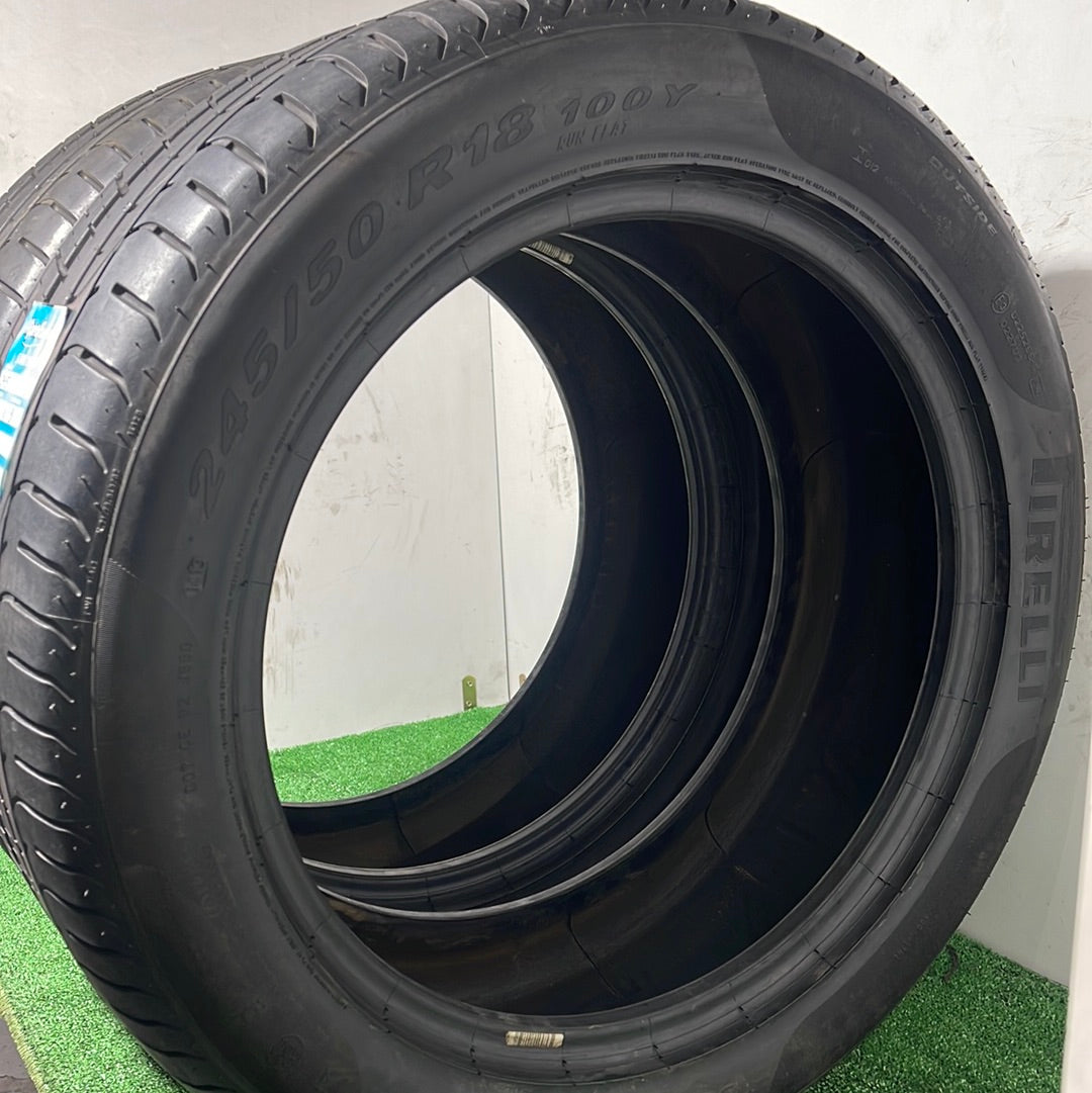 245 50 18 100Y PIRELLI P ZERO