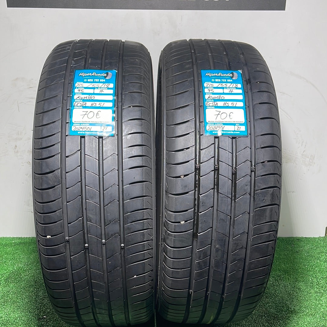 215 55 18 95H KUMHO ECSTA HS51