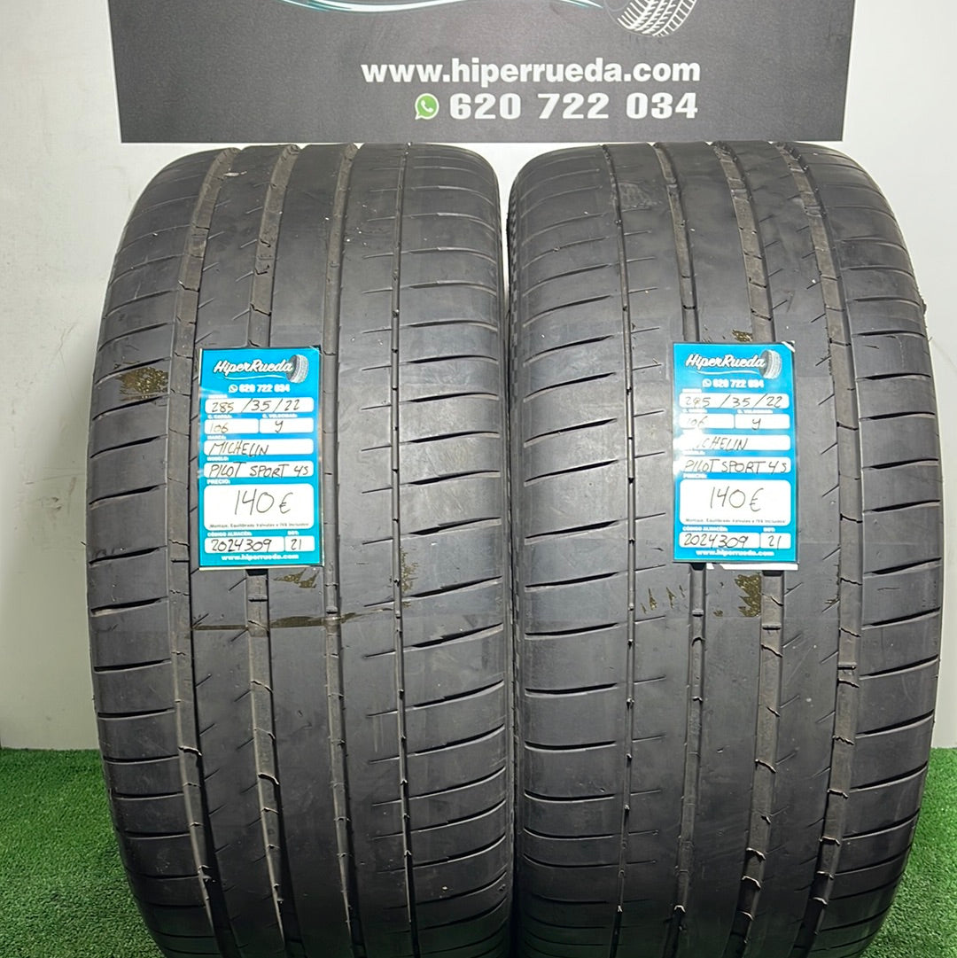 285 35 22 106Y MICHELIN PILOT SPORT 4S