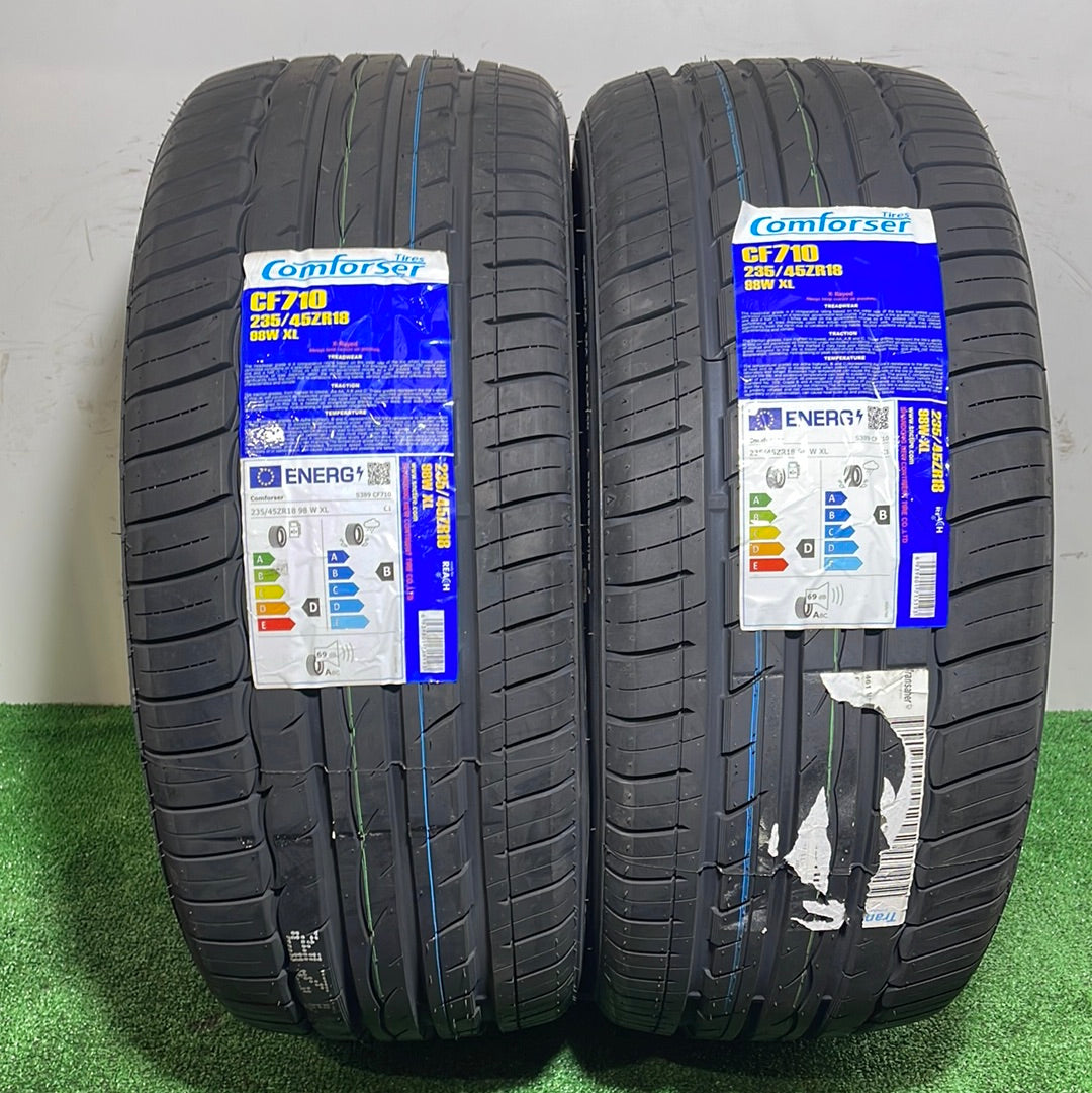 235 45 18 98W XL COMFORSER TIRES / PRECIO UNIDAD,  ENVÍO GRATIS.