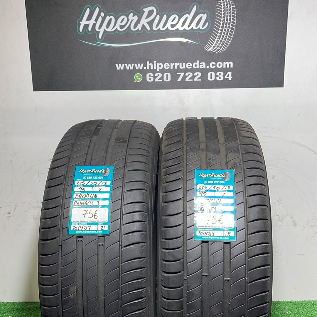 225 50 18 95V MICHELIN PRIMACY 3