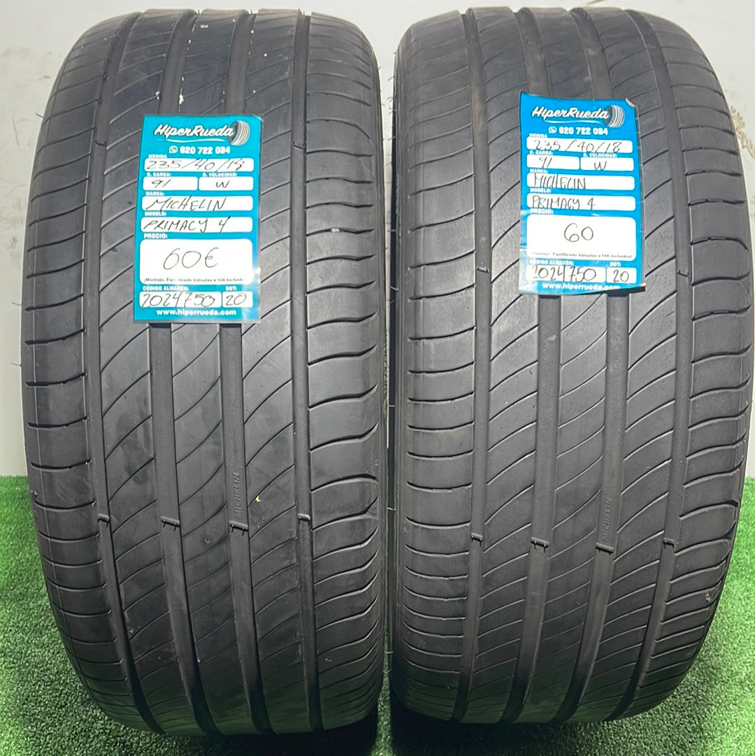 235 45 18 91W MICHELIN PRIMACY 4