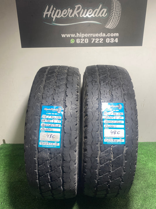 215 70 15C 109/107S LT BRIDGESTONE DURAVIS