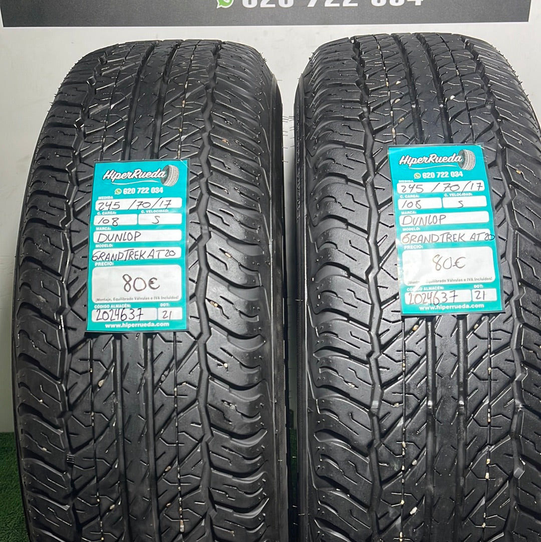 245 70 17 108S DUNLOP GRANDTREK AT20