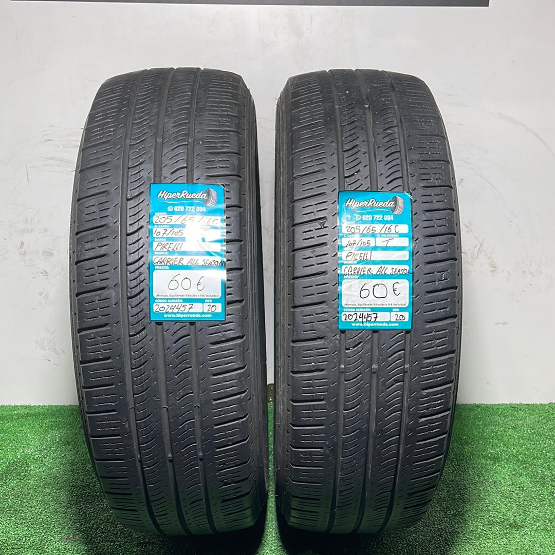 205 65 16C 107/105T PIRELLI CARRIER ALL SEASON