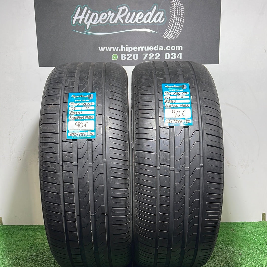 255 50 19 103V PIRELLI SCORPION VERDE