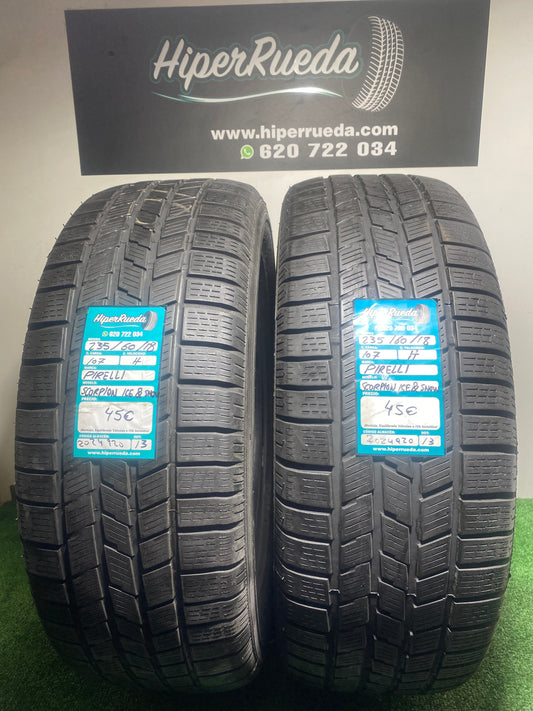 235 60 18 107H PIRELLI SCORPION ICE&SNOW