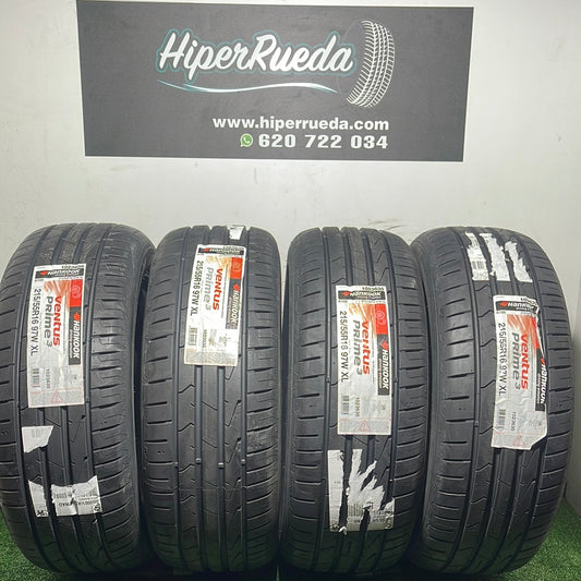 215 55 16 97W XL HANKOOK VENTUS PRIME 3/ PRECIO UNIDAD, ENVÍO GRATIS.