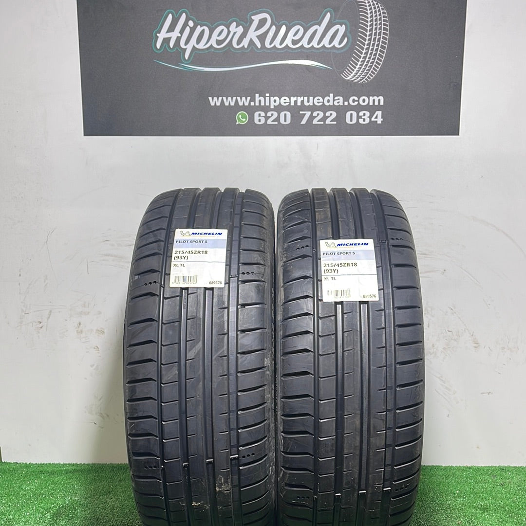 215 45 18 93Y MICHELIN PILOT XL TL SPORT 5