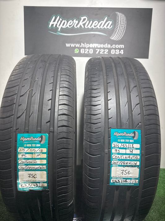 215 55 18 95H CONTINENTAL CONTIPREMIUM CONTACT 2