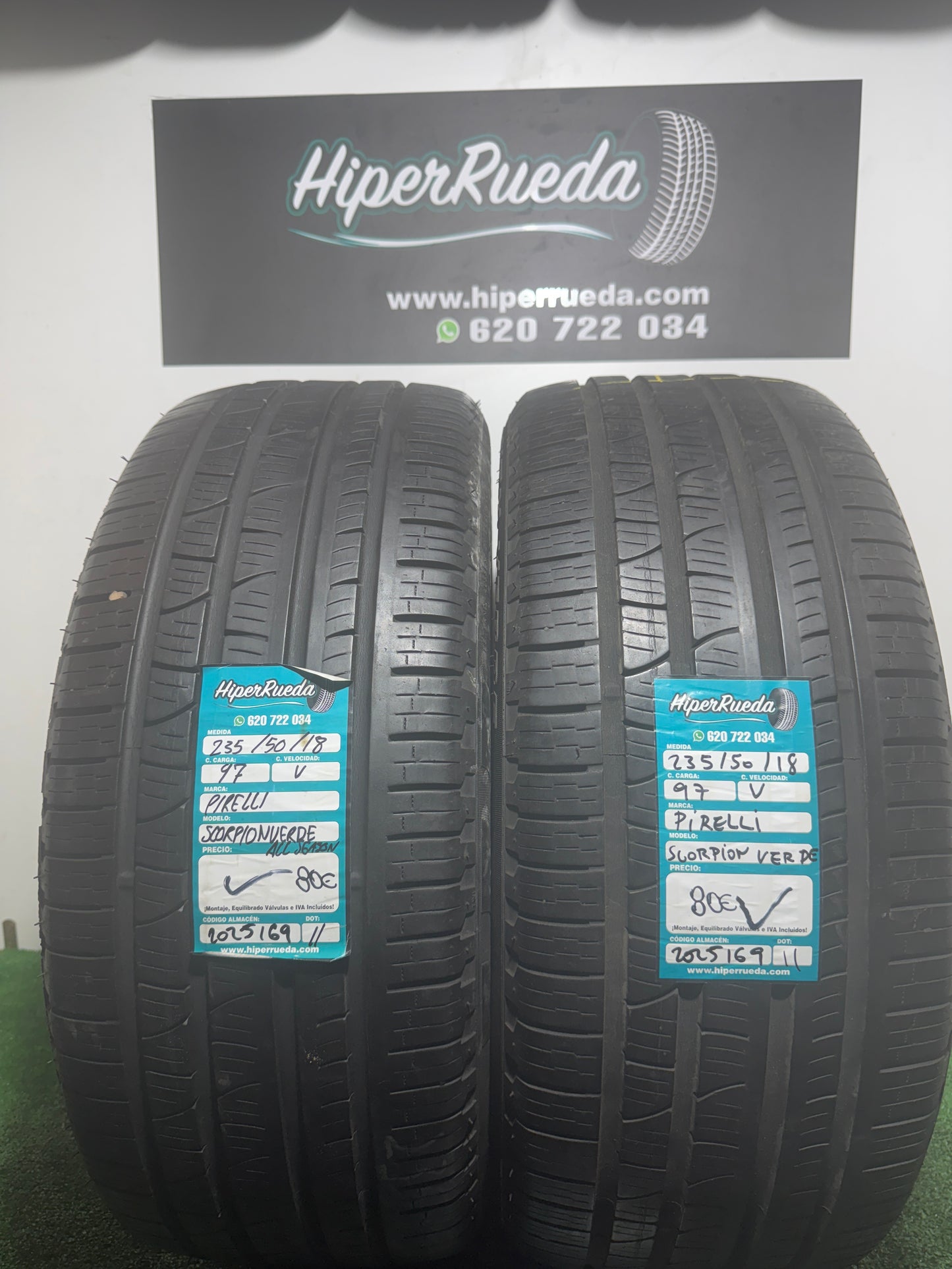 235 50 18 97V PIRELLI SCORPION VERDE