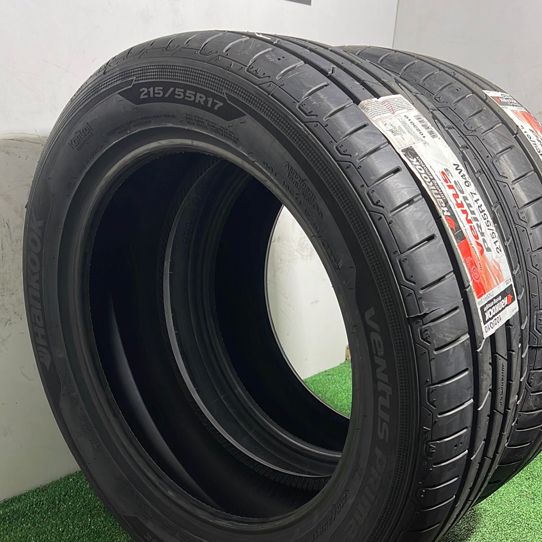 215 55 17 94W HANKOOK VENTUS PRIME 3/ PRECIO UNIDAD, ENVÍO GRATIS