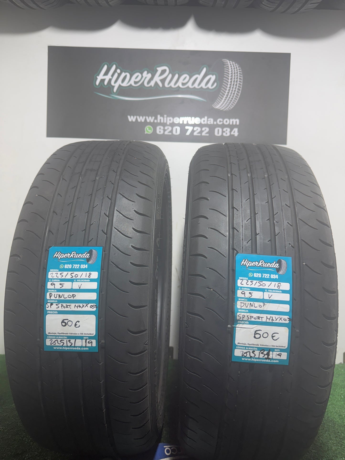 225 50 18 95V DUNLOP SP SPORT MAXX 050