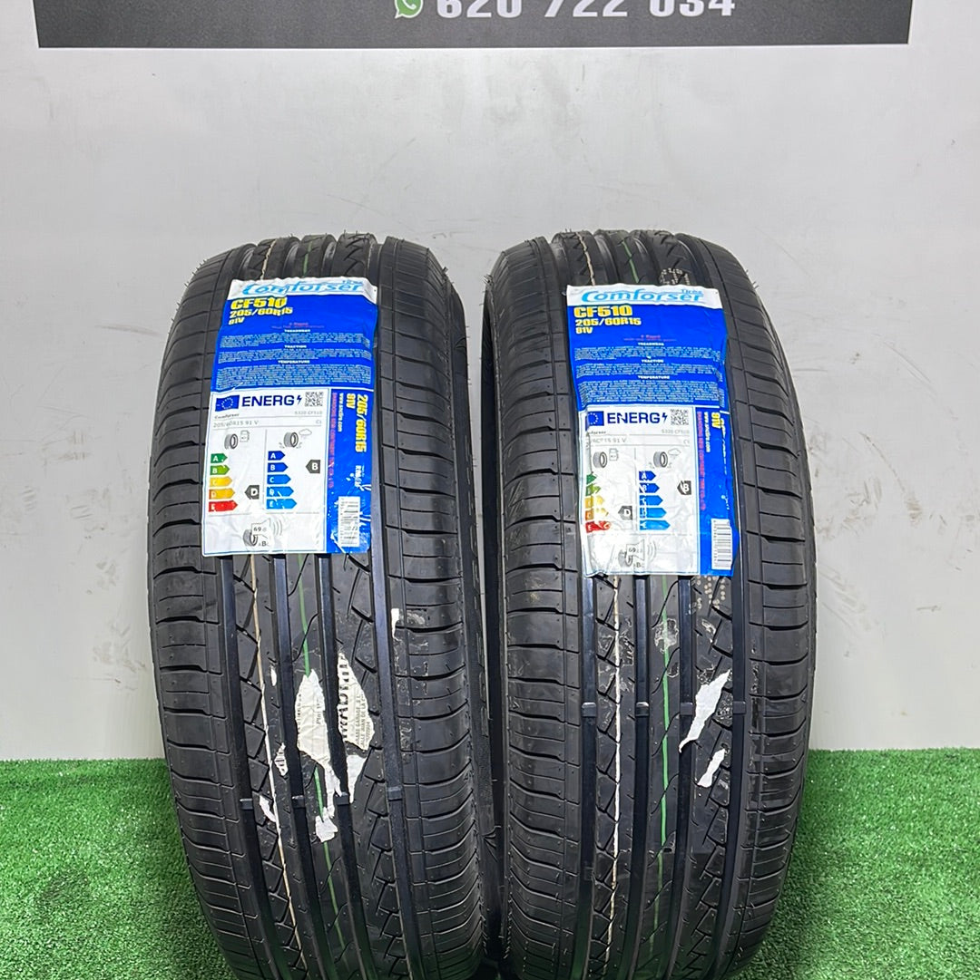 205 60 15 91V COMFORSER TIRES CON PROTECCIÓN SE LLANTA  /PRECIO UNIDAD,  ENVÍO GRATIS.