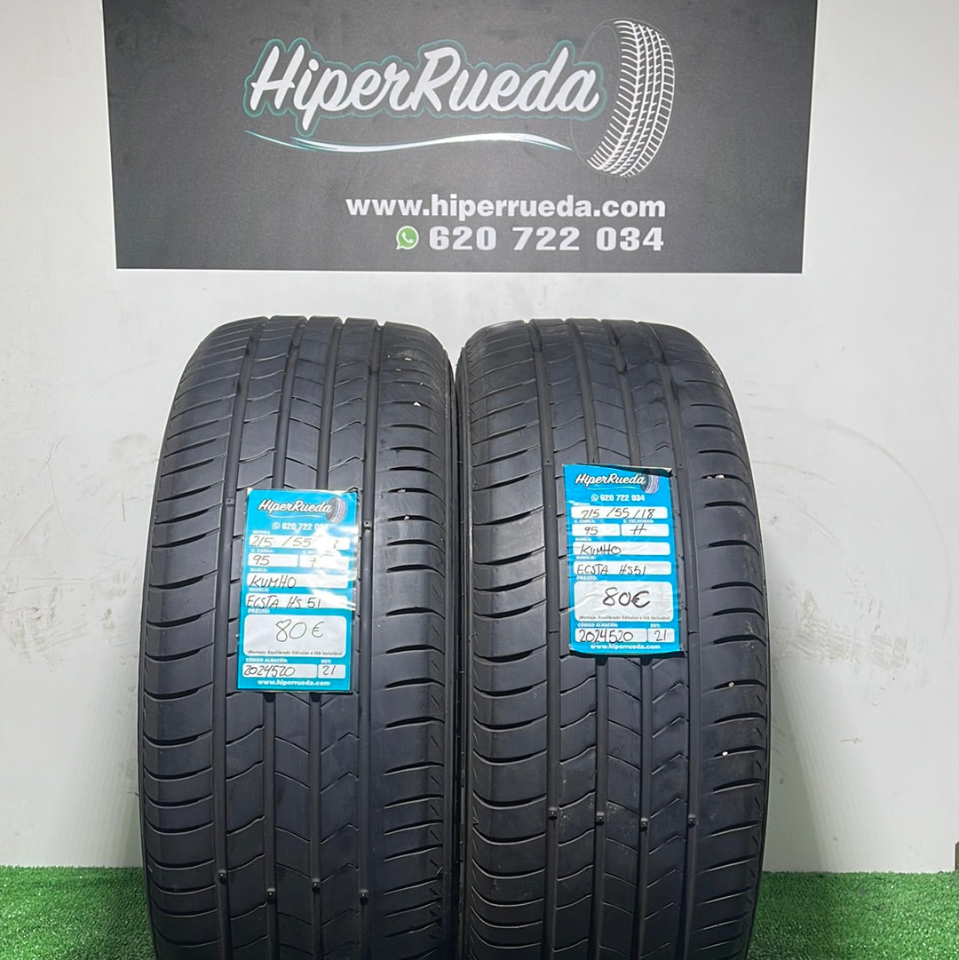 215 55 18 95H KUMHO ECSTA HS51