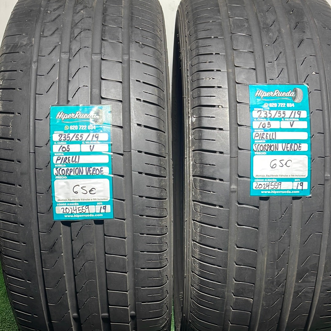 235 55 19 105V PIRELLI SCORPION VERDE