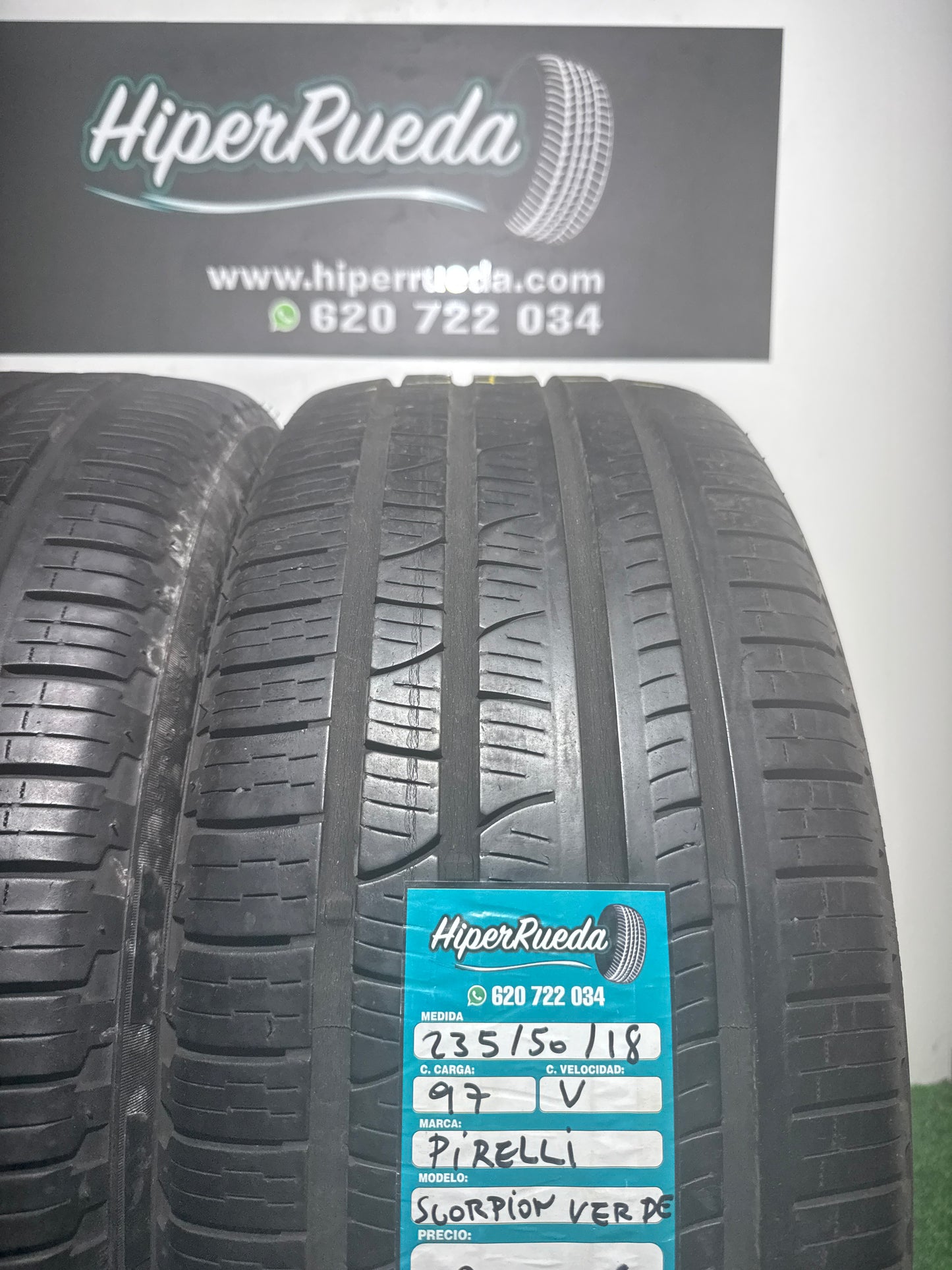 235 50 18 97V PIRELLI SCORPION VERDE