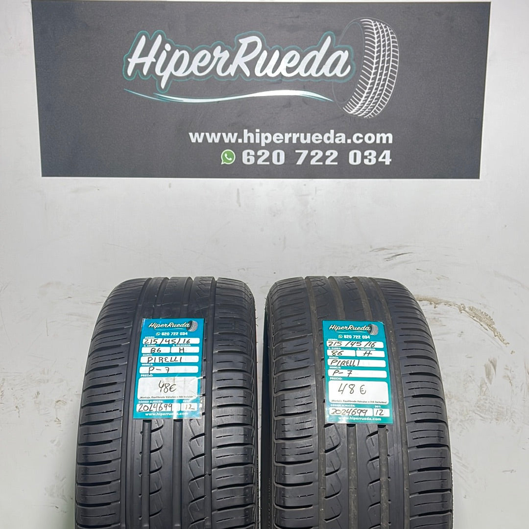 215 45 16 86H PIRELLI P-7