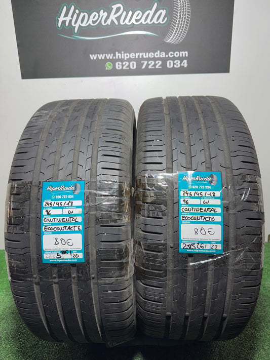 245 45 18 96W CONTINENTAL ECOCONTACT6