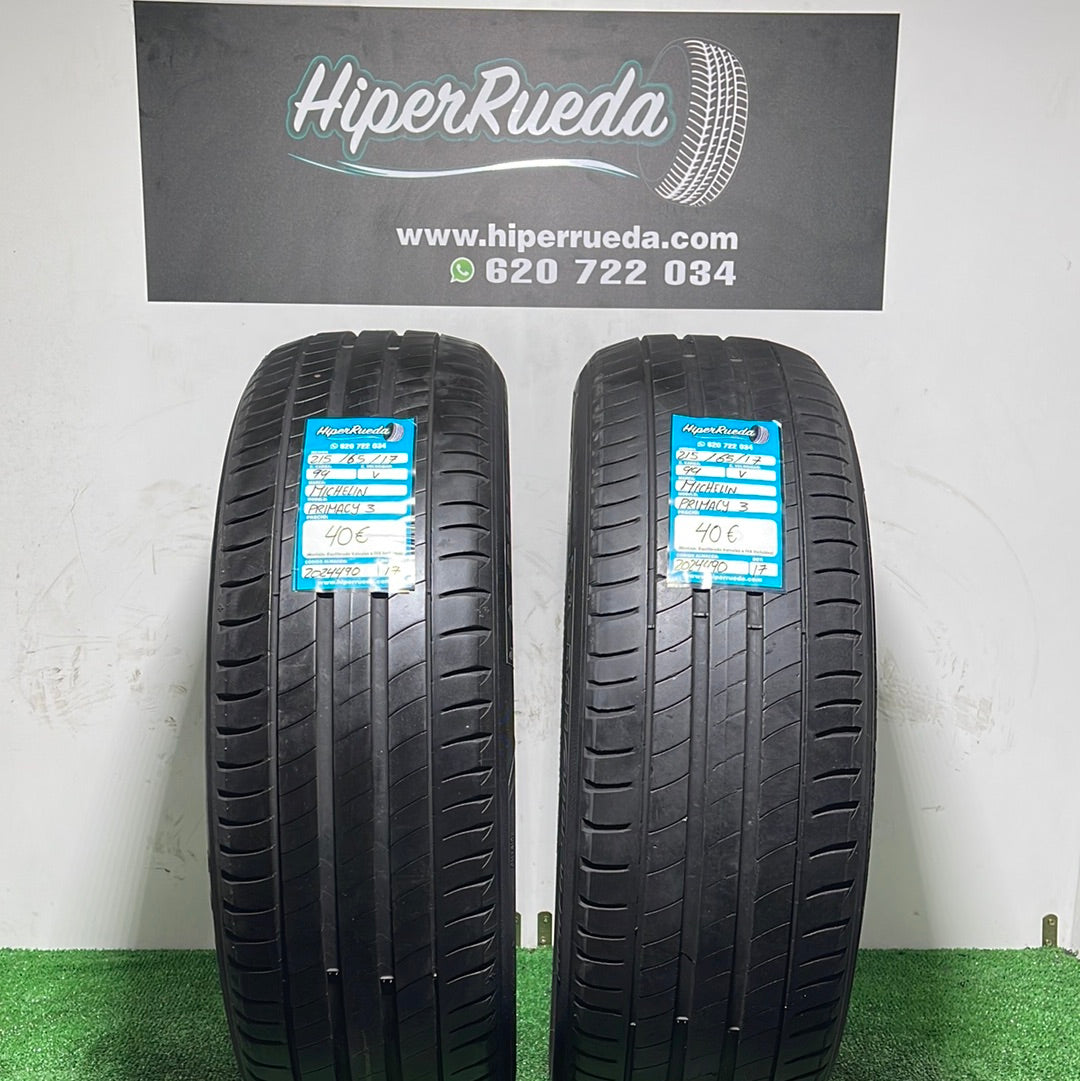 215 65 17 99V MICHELIN PRIMACY 3